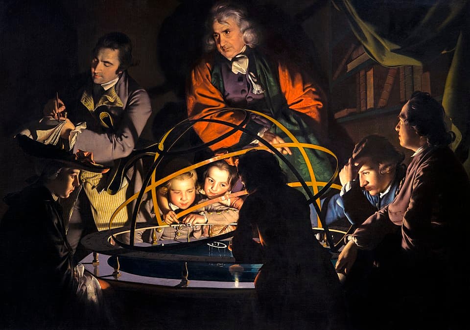 The Orrery by Joseph Wright of Derby